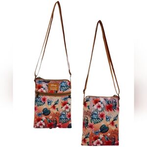 Loungefly Disney Stitch Sunset Passport Crossbody Bag
